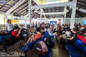 Waiting hall at Mersing Jetty