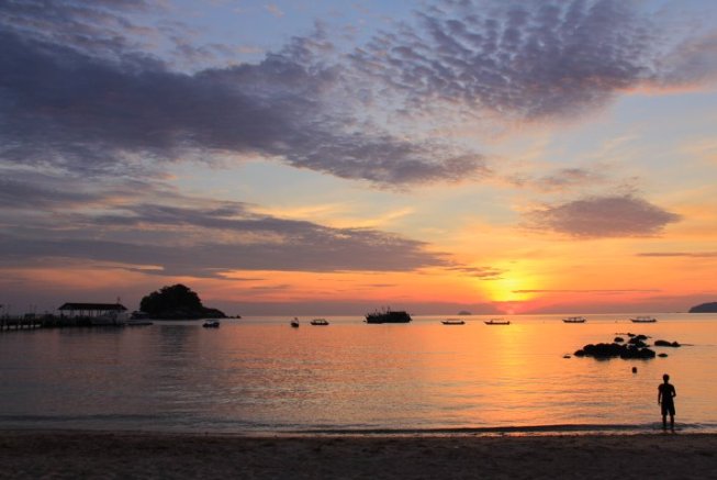 Sunset at Salang Beach