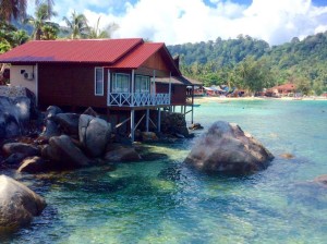 Salang Indah Resort Deluxe Seaview Chalet Exterior