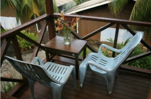 Sun Beach Resort Deluxe Chalet Balcony