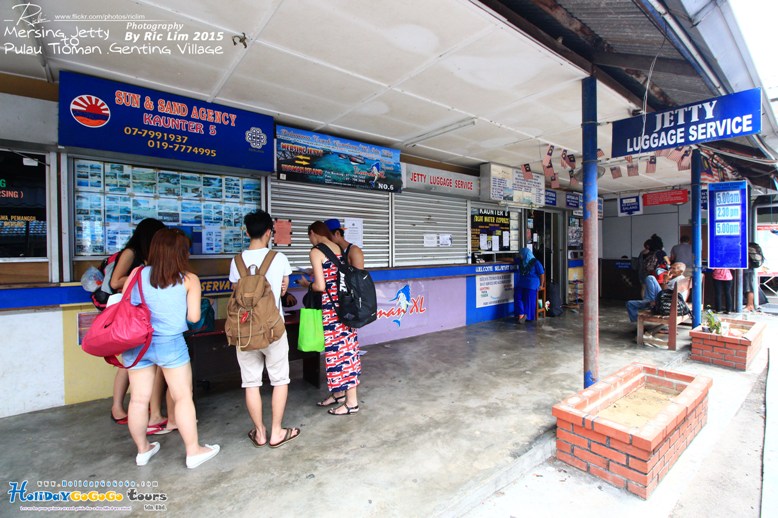 Ferry Ticket Counter at Mersing Jetty