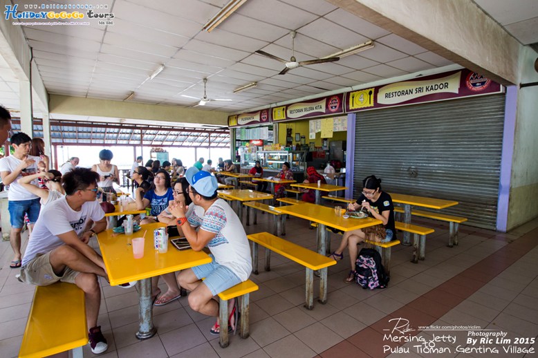 Food Stalls in Mersing Jetty