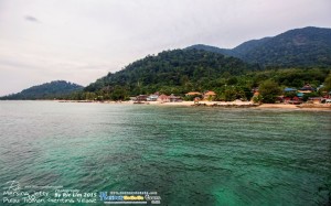 The seaview infront of Sun Beach Resort