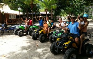 ATV riding in Tioman