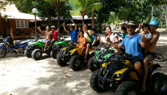 ATV riding in Tioman