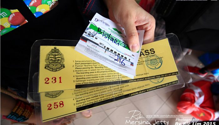 Ferry ticket to Tioman
